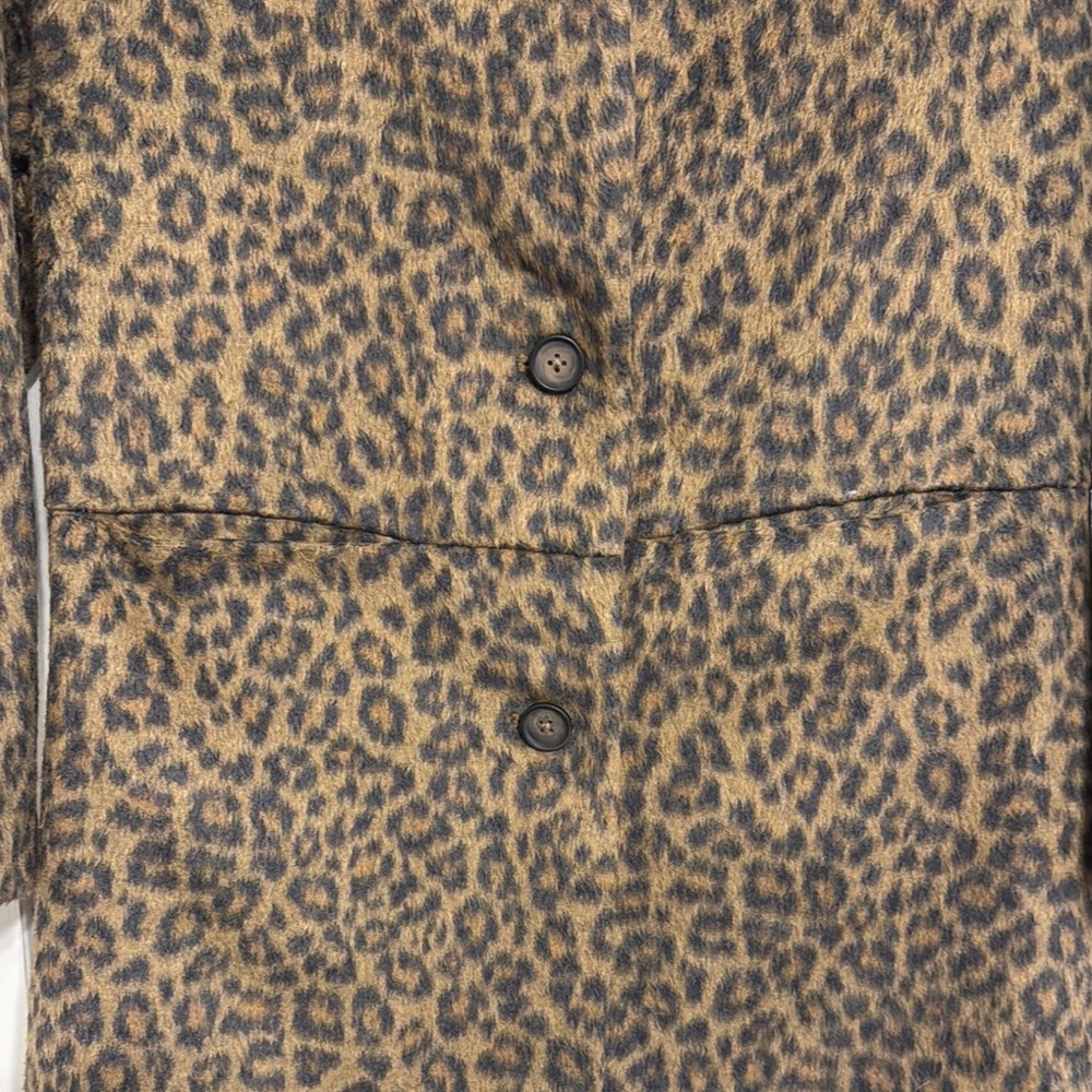 Leopard Print Coat - Picture 4 of 5